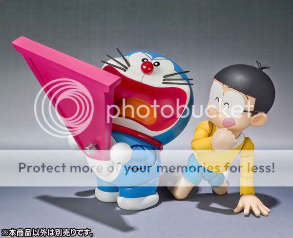 Robot Damashii Doreamon and SH Figuarts Nobita official image 01