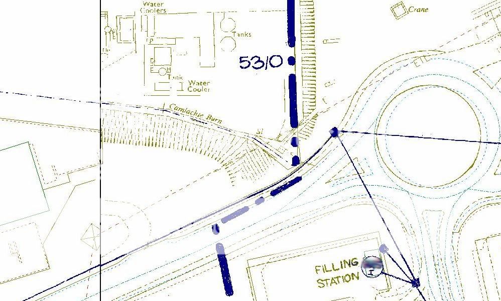 Upstream on the Camlachie Burn 12 Aug 2007