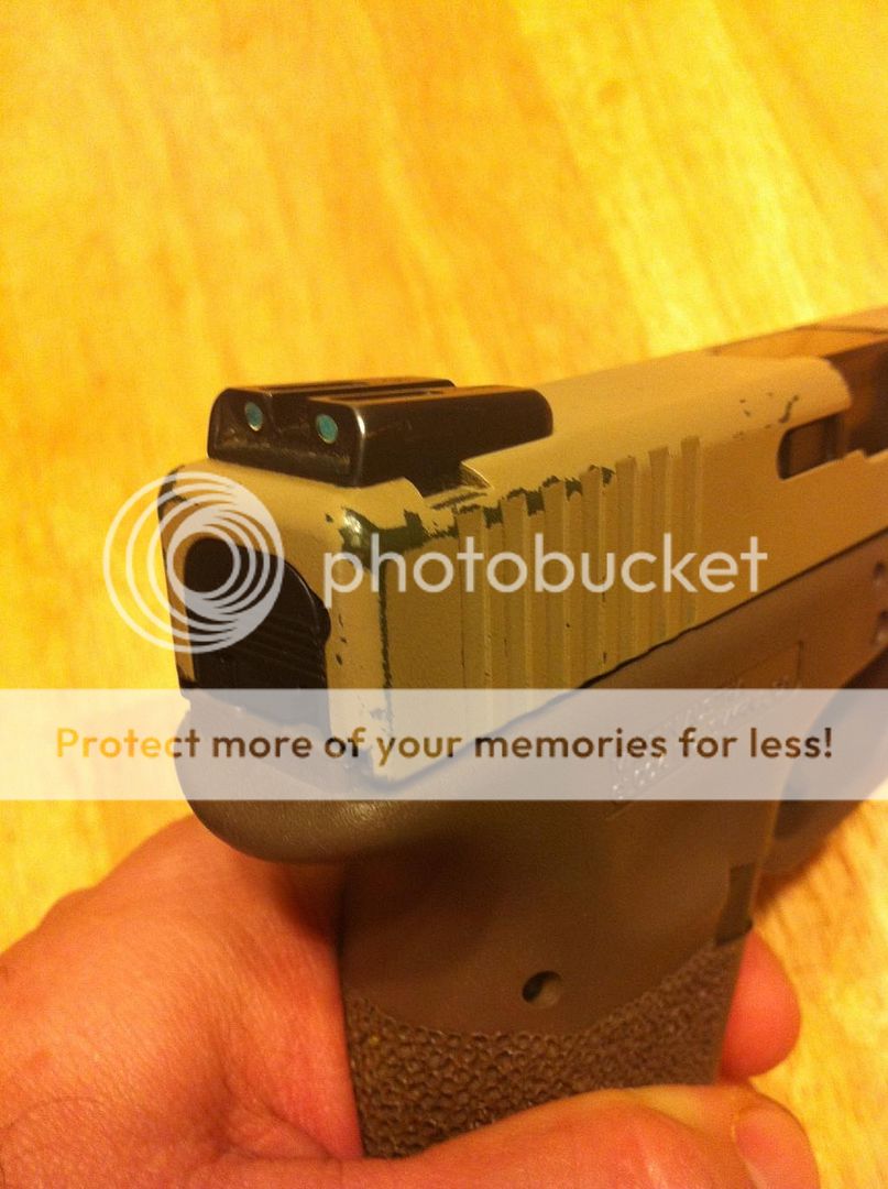 Can you paint a Glock slide?