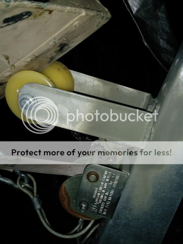 Jet ski trailer winch post