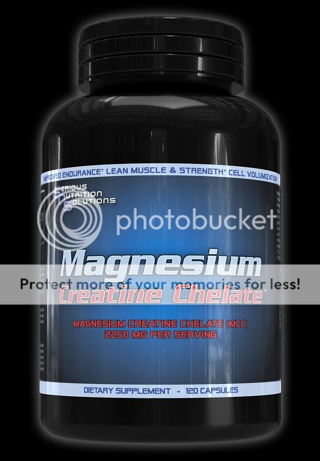 SNS Presents Magnesium Creatine Chelate Caps